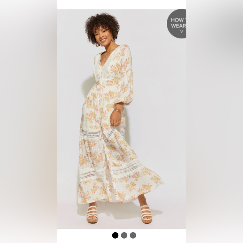 Sofia Floral Maxi Dress!